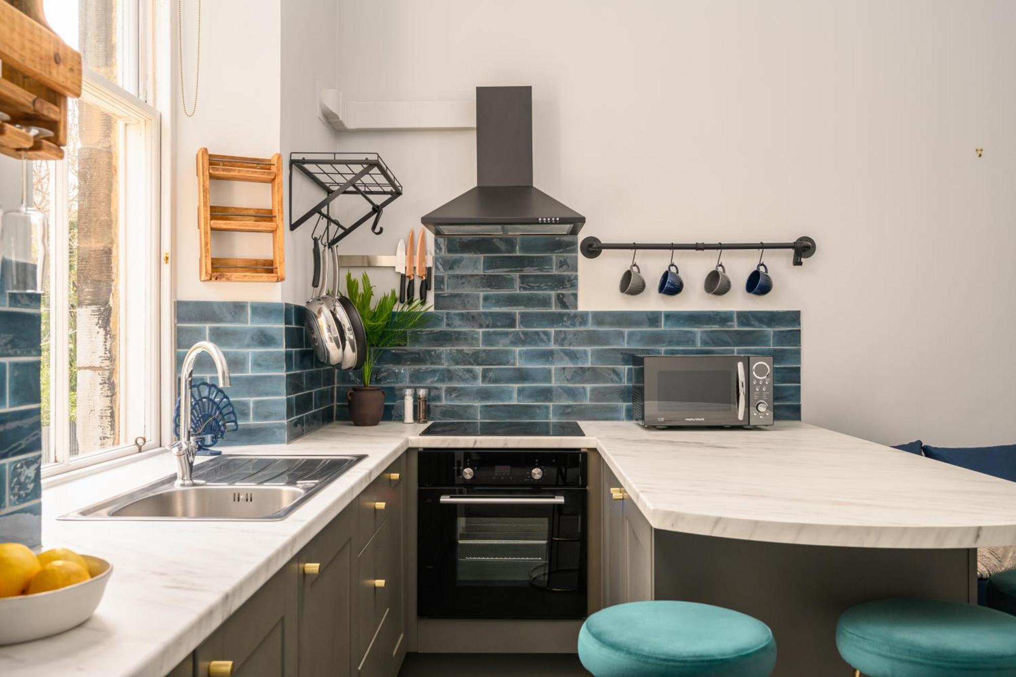 Vibrant Leith Flat Apartment Edinburgh Ngoại thất bức ảnh